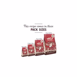 Lily's Kitchen Natural Adult Dry Dog Food Duck Salmon & Venison Grain-Free Recipe 7kg