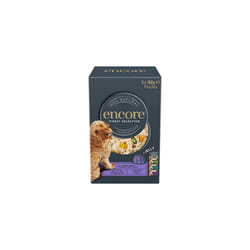Encore Natural Wet Dog Food Pouches Finest Chicken Selection in Jelly, 100 g (5x100g Pouches)