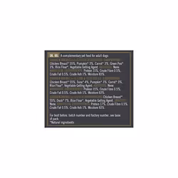 Encore Natural Wet Dog Food Pouches Finest Chicken Selection in Jelly, 100 g (5x100g Pouches)
