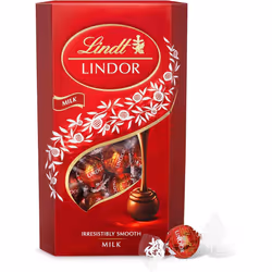 Lindt Lindor Milk Chocolate Truffles Box Extra Large Approx 48 balls 600 g Chocolate Truffles a Smooth Melting Filling Him He ...