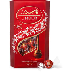 Lindt Lindor Milk Chocolate Truffles Box Extra Large Approx 48 balls 600 g Chocolate Truffles a Smooth Melting Filling Him Her Mothers Day Birthday