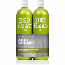 Bed Head by TIGI - Re-Energise Shampoo and Conditioner Set Deep Cleansing And Conditioning Professional Hair Treatment  Ideal ...