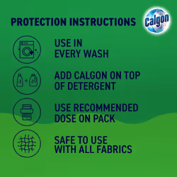 Calgon Hygiene Plus Washing Machine Cleaner & Limescale Remover Water Softener Tablets Helps to Maintain your Washing Machine 65 Tablets Pack of 1