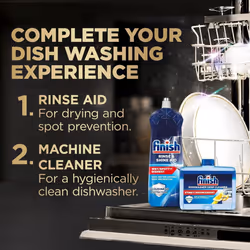 Finish Ultimate Infinity Shine Dishwasher Tablets, LEMON, 100 Dishwasher Tablets