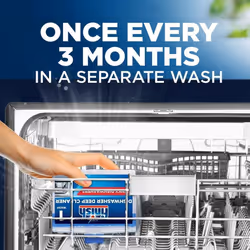 Finish Dishwasher Machine Cleaner | Original | Pack of 2, 250ml Each |Deep Cleans and Helps to prolong life of your dishwasher