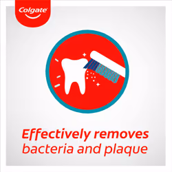 COLGATE Extra Clean Medium Toothbrush (Assorted) Cleaning Tip Reaches and Cleans Back Teeth (Pack of 3)