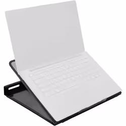 Amazon Basics Ventilated Adjustable Ergonomic Laptop Stand, 33 x 28.7 x 18.5 cm, Black