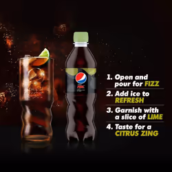 Pepsi Max Lime, 500ml (Pack of 12)