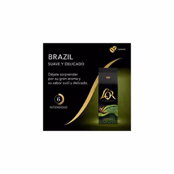 L'OR Espresso Brazil Coffee Beans 500G Intensity 6 100% Arabica