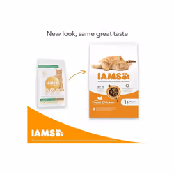 IAMS Complete Dry Cat Food for Adult 1+ Cats with Chicken 800 g