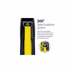 Flexi - XL giant strap belt 8 m,Black/Neon