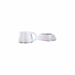 Russell Hobbs Honeycomb Kettle and 2 Slice Toaster, White