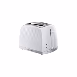 Russell Hobbs Honeycomb Kettle and 2 Slice Toaster, White