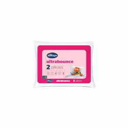 Silentnight Luxury Ultrabounce Pillows 2 Pack ? Pack of 2 Soft Medium Support Hotel Quality Bed Pillows Pack of 2 for Side, S ...