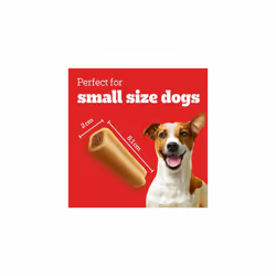 Pedigree Jumbone Mini - Dog Treats - for Small Dogs - with Beef and Poultry - 32 Chews (Pack of 8)