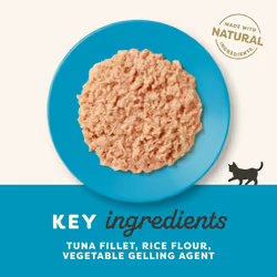 Applaws Natural Wet Kitten Food, Tuna in Jelly Tin, 70g (Pack of 24) (Packaging May Vary)