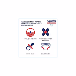 Aquaphor Baby Healing Ointment for Dry or Cracked Skin, Jar - 14 Oz