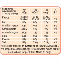 NESCAFE Gold Cappuccino Unsweetened Taste Sachets - 50 x 14.2g