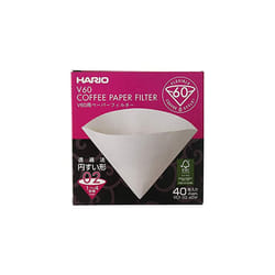 Hario V60 Coffee Paper Filter, 40 Sheets