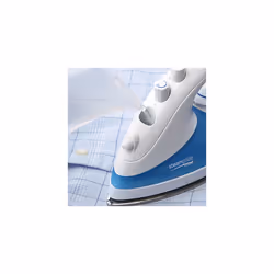 Russell Hobbs Steam Glide Travel Iron 22470, 760 W - White and Blue