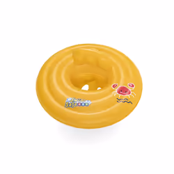 Bestway Swimming Float Inflatable for Infants | Round 3-Ring Inflatable Baby Boat Float for Ages 12-24 Months