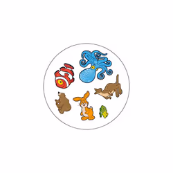 Asmodee | Dobble Kids | Card Game | Ages 4+ | 2-5 Players | 10 Minutes Playing Time