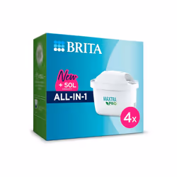 BRITA MAXTRA PRO All In One Water Filter Cartridge4Pack Original BRITA reducing impurities chlorine pesticides limescale tap ...