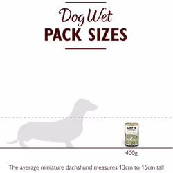 Lily's Kitchen Made with Natural Ingredients Adult Wet Dog Food Tin Rest Up Recipe 6 x 400g