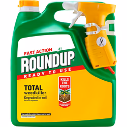 Roundup Fast Action Weedkiller, Ready to Use, Manual Spray, 3 Litre