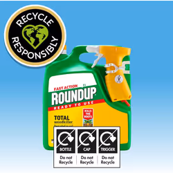 Roundup Fast Action Weedkiller, Ready to Use, Manual Spray, 3 Litre
