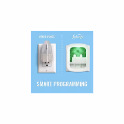 Febreze Unstoppables 3Volution Plug In Air Freshener Starter Kit, Plug-In Diffuser: 1 Plug + 4 Refill Sets, Electronic Odour Eliminator For Home