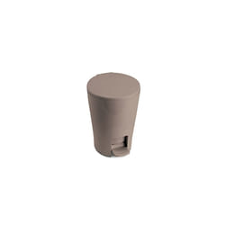 TATAY Diabolo Bathroom Bin, Polypropylene, Mink, One Size
