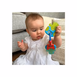 Nuby IcyBite Keys Soothing Teether Multiple Teething Surfaces Refrigerator Safe Suitable from 3 Months Plus