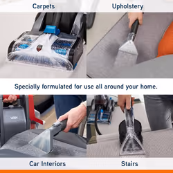 Vax Platinum Professional 1.5 Litre Carpet Cleaner Solution Deep Cleans and Removes Tough Stains Neutralises Pet Odours Charcoal