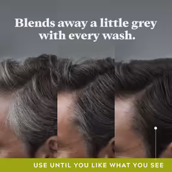 Just For Men Control GX Grey Reducing Shampoo For Grey Hair With Coconut Oil & Aloe Vera New Improved Formula All Shades, 118ml, packaging may vary