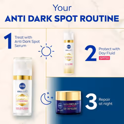 Cellular Luminous 630 Anti Dark-Spot Day Moisturiser SPF 50 (40ml) Hydrating Fluid Protects Dark-Spot Darkening & Photoageing Smooth, Illuminated Skin
