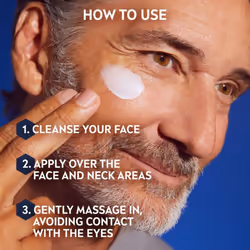 NIVEA MEN Anti-Age Hyaluron SPF15 Moisturising Cream 50ml Anti-Wrinkle Face Cream with Hyaluronic Acid and Pro-Retinol Visibly Reduces
