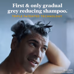 Just For Men Control GX 2-in-1 Shampoo & Conditioner Gradually & Permanently Reduces Grey Hair With Each Wash  All Shades