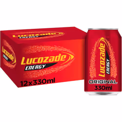 Lucozade Energy Drink Original 12x330ml multipack