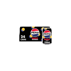 Pepsi Max Mango, 330ml (Pack of 24)