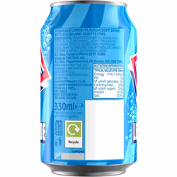 BARR since 1875, 24 Pack Perfect Lemonade, Lemon Flavoured Fizzy Drink - 24 x 330ml Cans