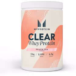 Myprotein Clear Whey Isolate Protein Powder Peach Tea - 488g Cool and Refreshing Whey Protein Shake Alternative - 20g Protein ...