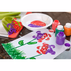 CRAYOLA Washable Paints - Assorted Colours Pack of 10 Perfect for Any Arts & Crafts Needs  Easily Washable  Ideal for Kids Aged 3+ Packaging may vary