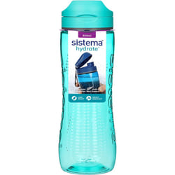 Sistema Hydrate Tritan Active Sports Water Bottle 800 Ml Leakproof Water Bottle Bpa-Free Recyclable With Terracycle Assorted Colours
