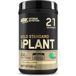 Optimum Nutrition Gold Standard 100% Plant Based Protein Powder for Men Women Vegan Protein Shake Powder Post Workout Vanilla Flavour 21 Servings 684g