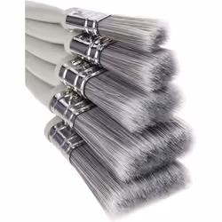 Harris Essentials Walls & Ceilings Paint Brush Set | Pack of 5 | 0.5", 1", 1.5", 2", Grey