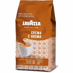Lavazza Crema e Aroma, Arabica and Robusta Medium Roast Coffee Beans, 1 kg (Pack of 1)