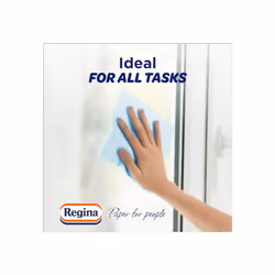 REGINA Blitz Household Towel, 560 Super-Sized Sheets, Triple Layered Strength, 8 Rolls