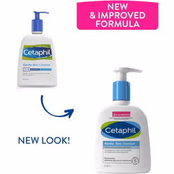 Cetaphil Gentle Skin Cleanser, 473ml, Face & Body Wash, For Normal To Dry Sensitive Skin, With Niacinamide & Glycerin, Soap Free