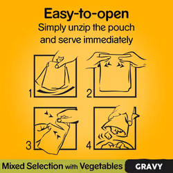 Pedigree Mixed Selection in Gravy 40 Pouches Adult Wet Dog Food Megapack (40 x 100 g)